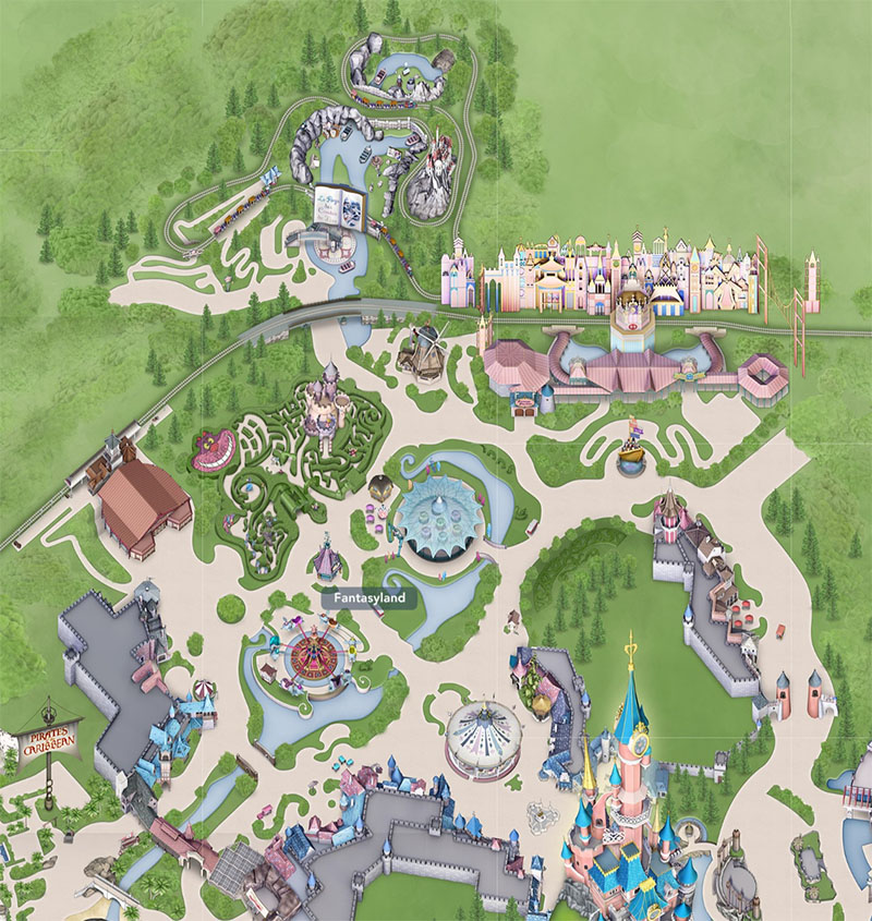 fantasyland mappa