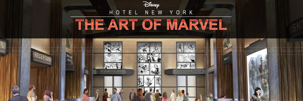 hotel art of marvel disneyland paris