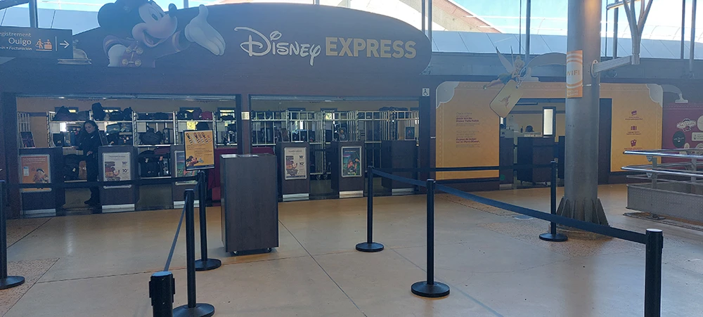 Accoglienza Disney Express in stazione