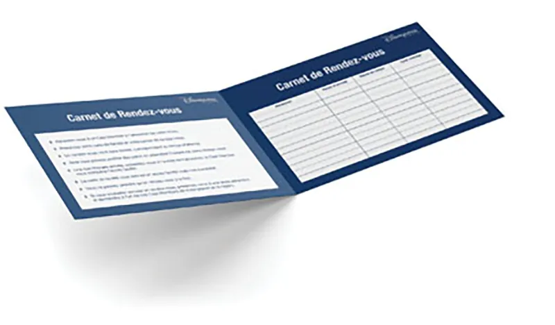 Libretto degli appuntamenti Priority Card